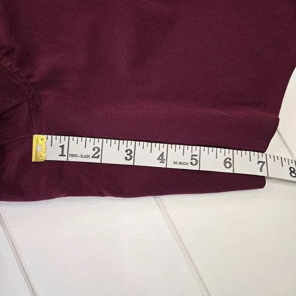 NEW Ten Thousand The Interval Shorts 7" Unlined‎ Men's Size SMALL Maroon - Picture 11 of 12